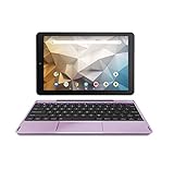 RCA Newest Best Performance Tablet Quad-Core 2GB RAM 32GB Storage IPS HD Touchscreen WiFi Bluetooth with Detachable Keyboard Android 9 Pie (10', Lavender)