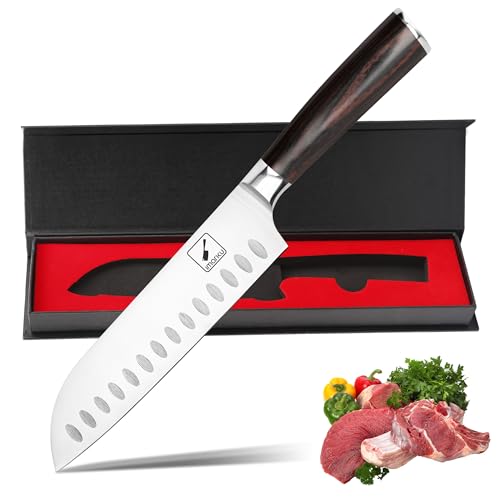 imarku Chef Knife,Santoku Knife 7 Inch-Ultra Super Kitchen Knive with