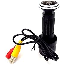 HD 1080P 2MP Starlight 0.0001Lux 4-in-1 TVI/CVI/AHD/960H CVBS CCTV Surveillance Peephole Viewer Camera Fisheye Door Camera, for 1080P 4-in-1 TVI/AHD/CVI/CVBS/960H DVR, 1.78mm 170 Lens
