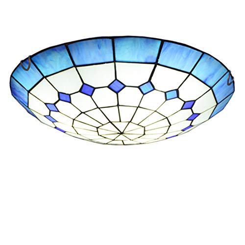 Plafonnier de style encastré bleu HHRFCS pour éclairer un couloir sombre E27