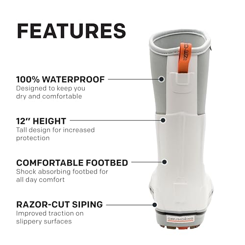 Image of Grundens Men's 12 inch Deck Boot | Durable, Waterproof