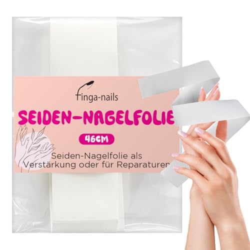 46 cm Nagelfolie Transparente Nagelreparatur für Eingerissene Nägel und Beschädigungen am Nagel Temporärer Maniküre-Schutz für Naturnägel und Nagellack Mit Anleitung