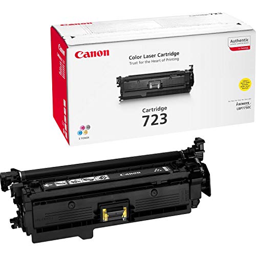 Canon 723 Y Jaune originale cartouche de toner pour i SENSYS LBP7750Cdn - vue 2