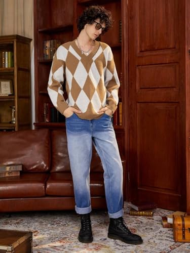 Image of KOTTY Men's Solid Blue Yonder Button Regular Fit Jeans