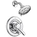 Delta Faucet Lahara 17 Series Dual-Function Shower Trim Kit with 5-Spray Touch-Clean Shower Head, Chrome T17238 (Valve Not Included)