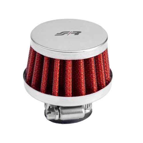 Simoni Racing FSR/3 x Filtro de Aire deportivo cónico, rojo