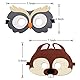 JAHEMU Tiermasken Filz Masken Kindermasken Halloween Maske Partymasken Weihnachten Geburtstag Geschenke für Kinder