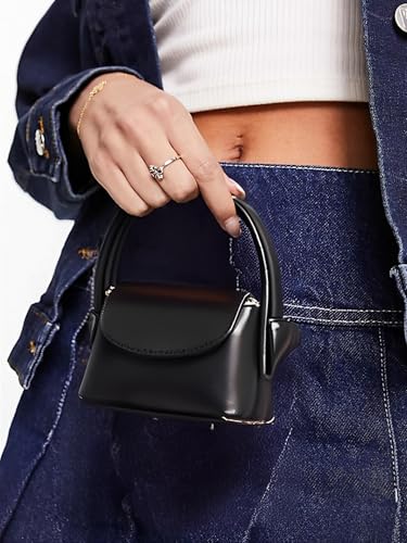 Ayliss Women Mini Purse Bag Mini Top Handle Clutch Crossbody Handbag Coin Cute Purse Lipstick Bag Y2K Accessories Gift2