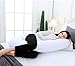 Marine Moon Pregnancy Pillow C Shaped, Pregnancy Body Pillow and Maternity Pillow for Sleeping with 100% Cotton Cover