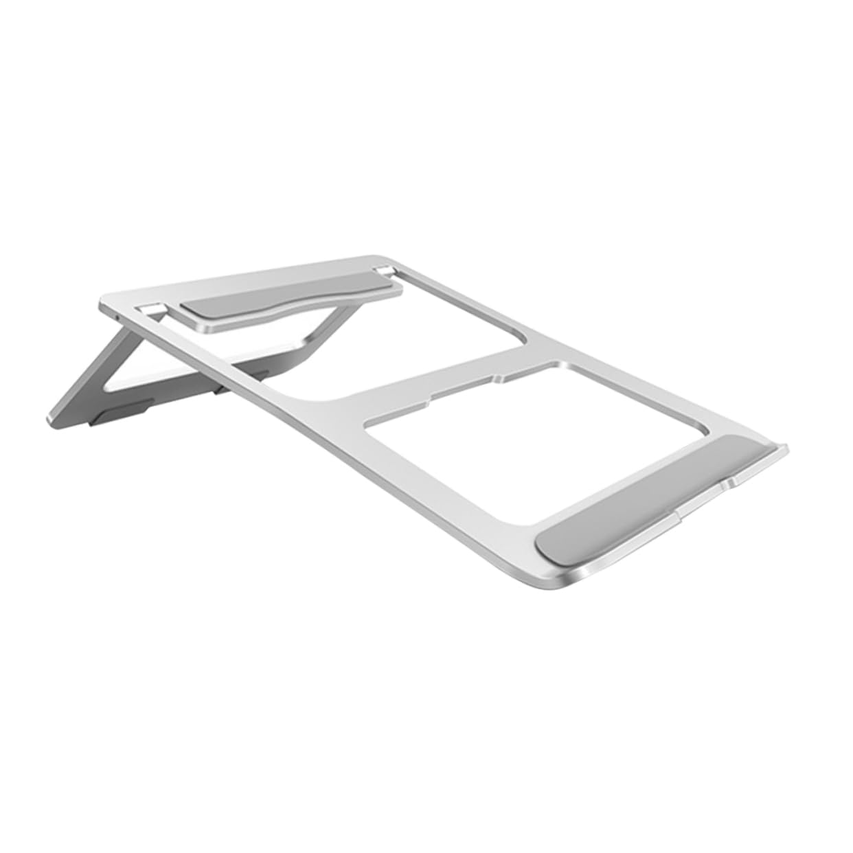 Hemobllo Supporto Pieghevole in Lega Di Alluminio Per Laptop Supporto Ventilato Portatile Staffa Di Raffreddamento Antiscivolo Per Notebook Per Casa Ufficio
