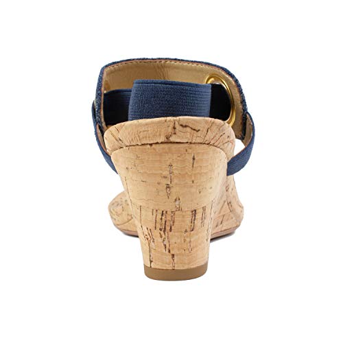 Image of WHITE MOUNTAIN Women's Aida Cork Wedge Sandal