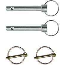84-0140 1/2 inch Tow Bar Replacement for Retaining Pin  with Clips
