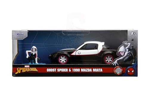 Jada Marvel Avengers 1:32 Mazda Miata 1990 Die-Cast Car miniatura 2