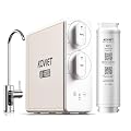 U1 with RO Filter, 2 Filtration Modes, 10 Stage Tankless Reverse Osmosis Water Filter, 600 GPD Under Sink RO System with Smart LED Faucet, NSF/ANSI 42 & 58 Certified