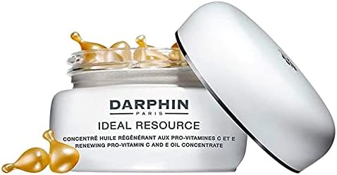Darphin Ideal Resource Renewing Pro-Vitamin C and E Oil Concentrate Capsules Women 60 Count