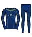 Produktbild Odlo Herren Winter Specials Performance Evolution Warm Anzug, estate blue - limeade, M