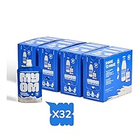 MYOM - Barista Oat Milk Premix - Makes 24 Litres - 24 Pouches X 130g - Vegan, Fortified With Calcium, Vitamin B12 & More - Low Sugar, Dairy Free, Plant-Based Milk Sachets