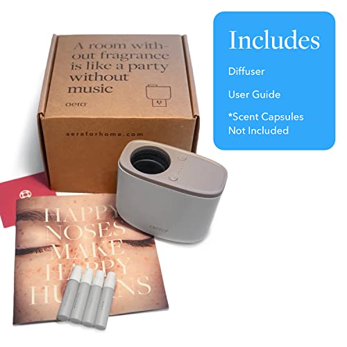 Aera Mini Home Fragrance Diffuser Plug In - Smart Home App Controlled, Compatible With Alexa - Hypoallergenic Scent Technology, Safe For Your Family And Pets - Mini Scent Capsules Sold Separately #TOP4