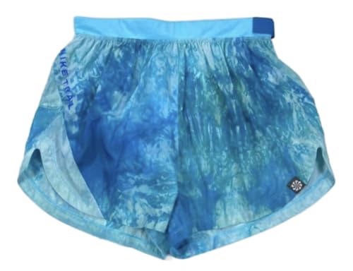 Nike Women's Trail Repel Move to Zero Watercolor Hiking Shorts (US, Alpha, Large, Regular, Regular, Blue Watercolor)