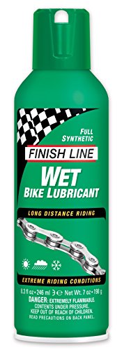Finish Line Wet Bike Lubricant Aerosol Spray, 8-Ounce #TOP22