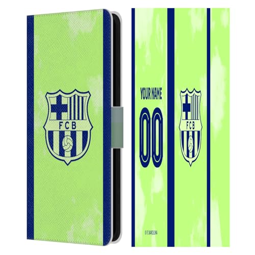 Coque en cuir Samsung S23 FE 5G FC Barcelona finition premium Troisième Kit Head Case Designs