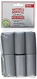Nature's Miracle Advanced Pick-up Bags Antimicrobial Fresh Scent 360-Bags, (24 Rolls of 15 bags)