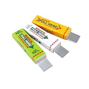 Electric Shock Joke Chewing Gum Shocking Toy Gift Gadget Prank Trick Gag Funny
