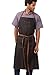 Chef Works AB036-BLK-0 Memphis Adjustable Bib Apron, Black