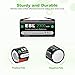 EBL 2300mAh Sub C NiCd Rechargeable Batteries for Power Tools 1.2V Flat Top Sub-C Cell Batteries with Tabs, 4 Packs