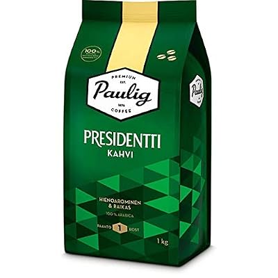 Paulig Presidentti bean coffee 1 pack of 1 kg