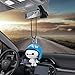 Colgante De Coche Casco Lindo Robot Muñeca Adornos Colgantes Automóviles Espejo Retrovisor...