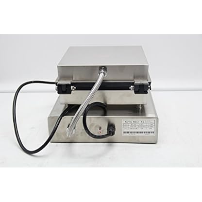 Hanchen NP-506 6 Waffelbackmaschine für gewerbliche Waffeleisen, elektrisch, mit Antihaftbeschichtung, 110 V / 220 V (rechteckig) – Bild 6