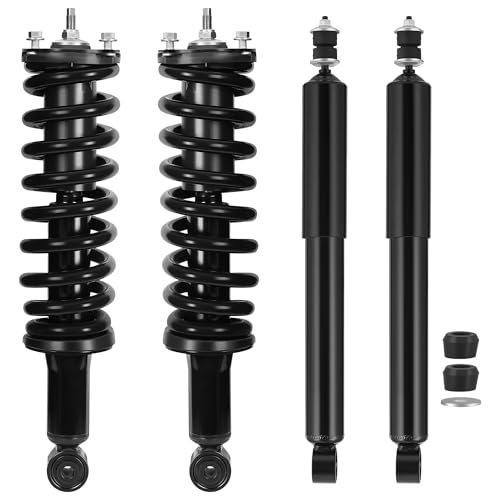 AUTOSAVER88 Front Complete Struts Rear Shocks and Coil Spring Assembly Compatible with 1996-2002 4Runner 4WD