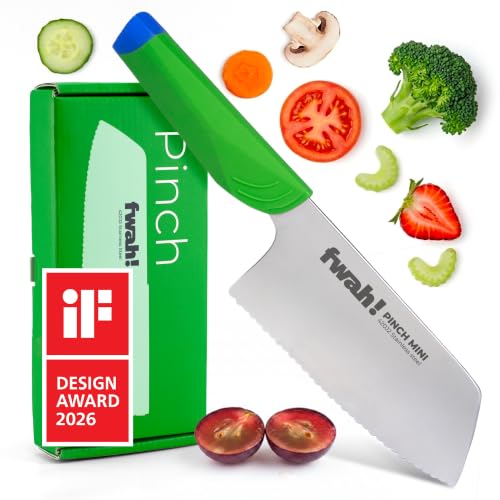 Pinch Mini Toddler Chef Knife - Safety Knife for Real Cooking, Age 3+