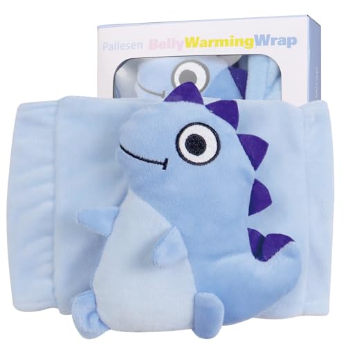 Image of Pallesen Colic Baby Relief,Gas Relief for Infants,Baby Colic Heated Tummy Wrap,Baby Swaddling Belt for Colic Calm,Natural Relief for Upset Stomach in Babies and Toddlers Dinosaur