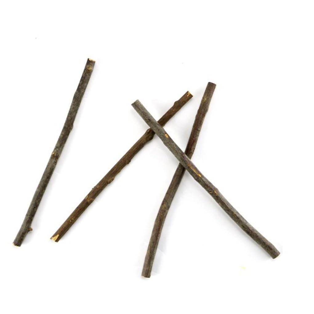 5er-Set tragbare Zahnungsholzstäbe für Nager, Tier-Beißring, Holzstab, sortiertes Set, Zahnschleifwerkzeug, Heimdekoration, Haustierbedarf, 60 Stück