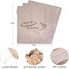 Wdmxszdq Bread Bags for Homemade Bread, Reusable Bread Bag,15 x 12 Inches Linen Sourdough Bread Bags (2 Pack) - TPU Interior Lining to Stay Fresh