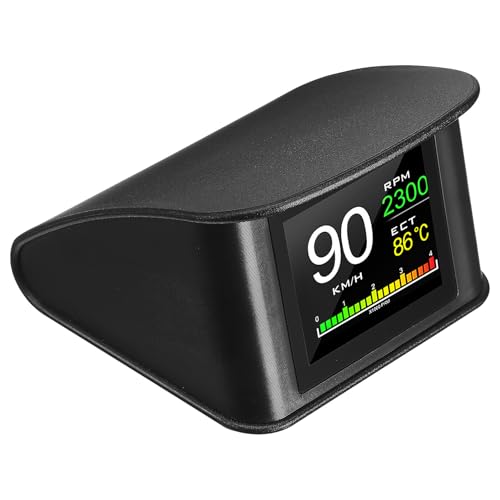 Compteur Numérique Voiture iplusmile Affichage Tête Haute HUD Multifonction