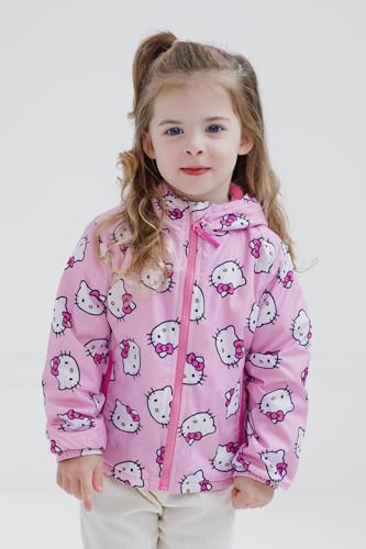 Hello Kitty Girls Zip Up Jacket Little Kid to Big Kid Sizes (4-12)2