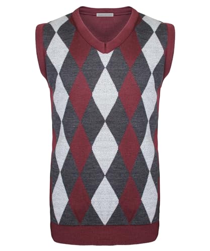 Chaleco de punto para hombre que evita el exceso de calor en los brazos cuello V