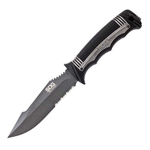 Buy SOG Seal Strike Fixed Blade Knife with Sheath Tactical and Hunting