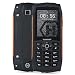 Produktbild HAMMER 3 Outdoor Handy ohne Vertrag, 2.4 Zoll Farbdisplay, Robust, Mega Batterie 2000 mAh, Wasserdicht (IP68), Stoßfest (IK05), Baustellen Handy Tasten, Taschenlampe, Dual SIM, Tastenhandy Orange