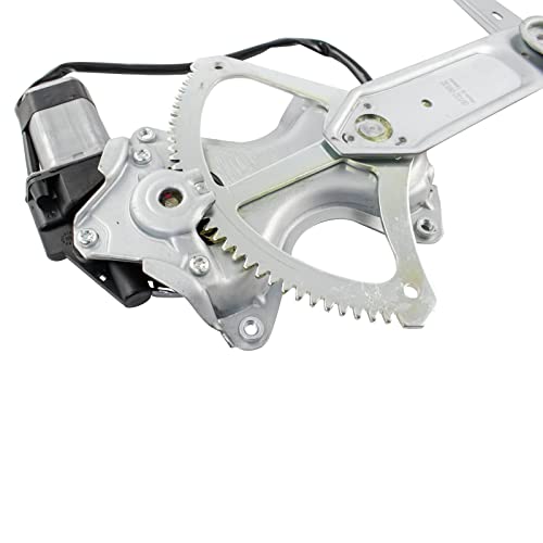 Image of TRQ Front Driver Side Power Window Motor and Regulator Assembly Power Compatible with 2008-2015 Scion xB 2009-2013 Toyota Corolla Japan Built Models 1st VIN Digit J