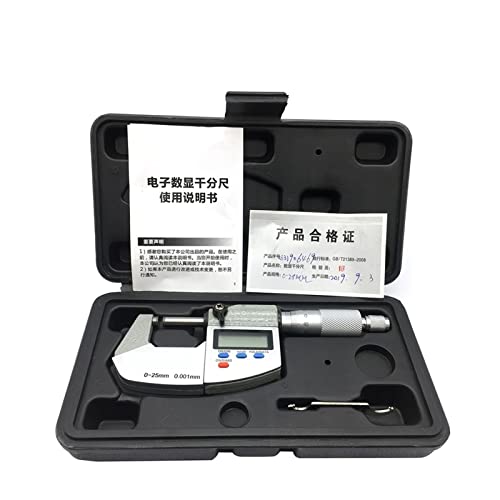 IP65 0-25mm Electronic Digital Micrometer 0-25 mm 0.001mm Waterproof Outside Caliper Micrometers Thickness Gauge Measuring Tools - Measuring Layout Tools - Image 4