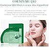 Paquete de 10 Mascarillas de Colágeno, Mascarillas Faciales con Coenzima Q10 y Retinol Antienvejecimiento, Mascarillas Hidratantes para el Cuidado de la Piel, para Reparación Profunda e Hidratación, Anti-Arrugas, Todo Tipo de Piel, 10 Unidades (1 Paquete) 6