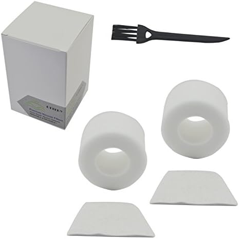 Foam and Felt Filter Replacement Shark ION IONFlex 2X Vacuum X30 X40 F60 F80 IC205 IF200 IF201 IF205 IF251 IF252 IF281 IF282 IF285 UF280 IR100 IR101 IR141 IR142