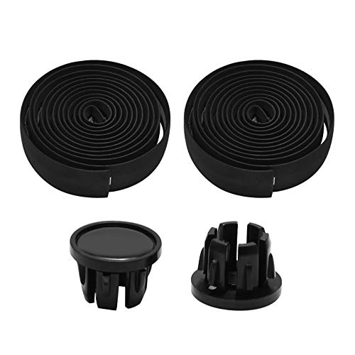 Vkinman Road Bicycle Bar Tapes Eva Non-Slip Soft Bicycle Handlebar Tape, Durable & Shock-Absorbing Cycling Handle Warps With Bar End Plugs For Touring Cycling And Road Racing #TOP25