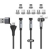 NetDot Gen10 Micro USB Magnetic Fast Charging Cable Nylon Braided With