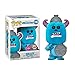 Funko Pop! Disney: Monsters Inc 20th - Sulley + Lid, Amazon Exclusive (Flocked)