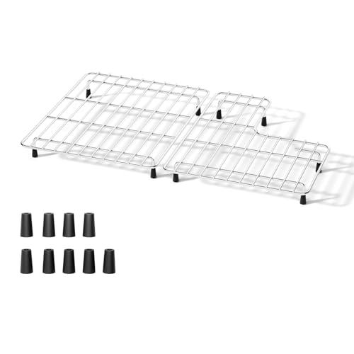 taiheis 26.18" x 14.76"Sink Protectors for Kitchen Sink，Stainless Steel Sink Protectors，1Pack